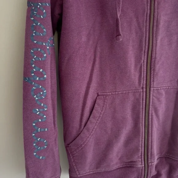 Patagonia W's Rope Script Midweight Full-Zip Hoody - Picture 3 of 5